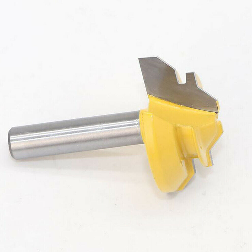 45 Deg Lock Miter Router Bit - 8mm *1-3/8" - 8mm Shank