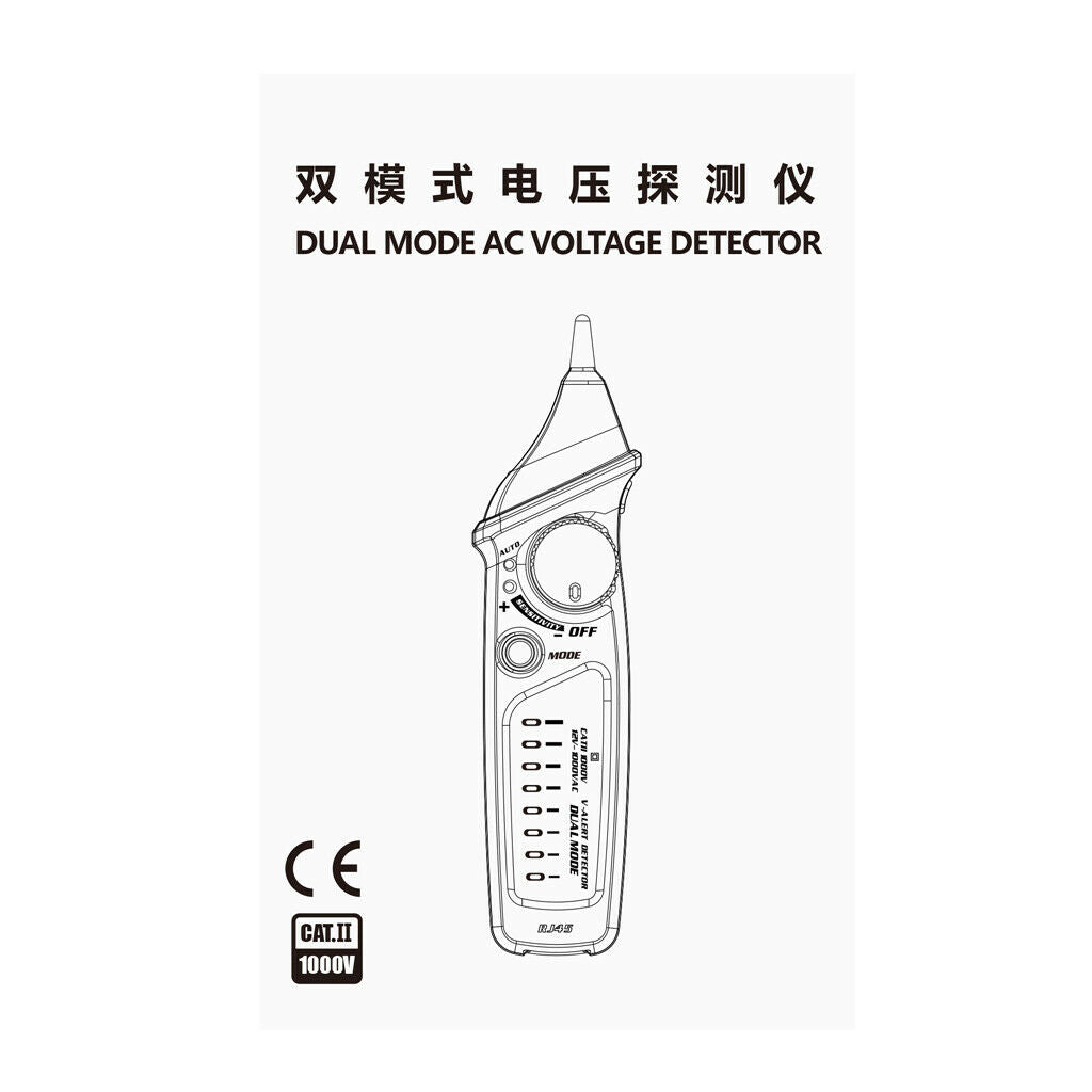 Electric Tester Pen Probe Voltage 12V-1000V AC Detector Circuit Test