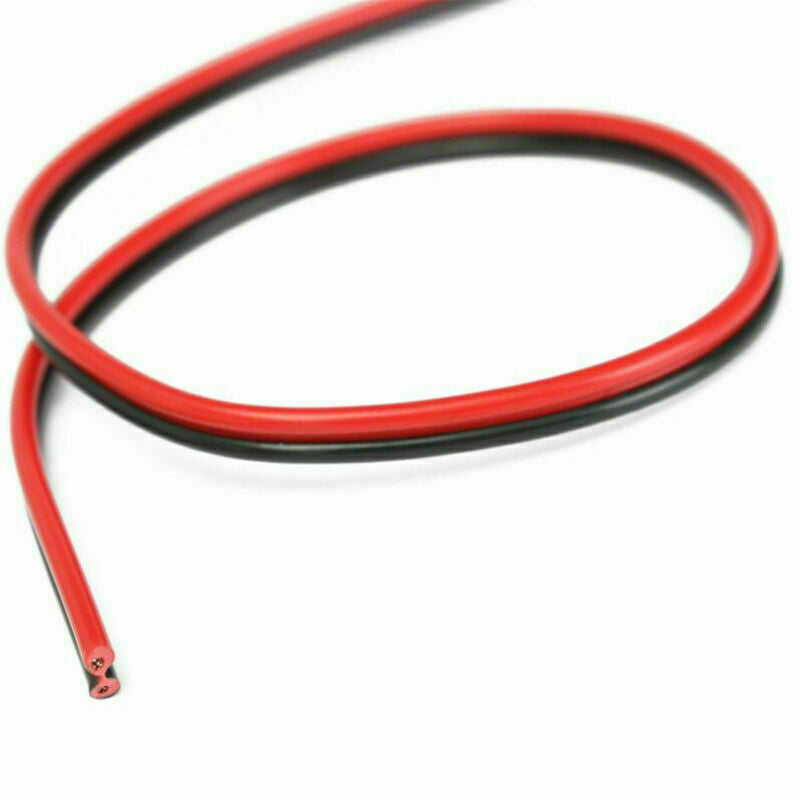 10M Speaker Cable Wire Car Home Stereo HiFi/Car Audio Meter 2 x 0.50mm Red Black