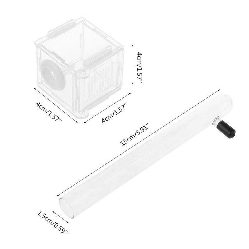 Ant Nest Glass Tube Mini Ant Nest with Active Zone Insect House Acrylic Ant Farm