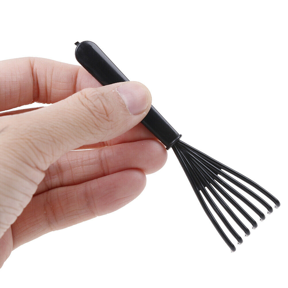 2Pcs/Set Hair Brush Comb Cleaner Remover Soft Hair Drop  Cleaning.l8