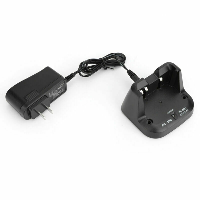 1x BC-192 Charger For Icom F3001 F4001 F4101D IC-V80 ICT70 BC192 BP264   AT2