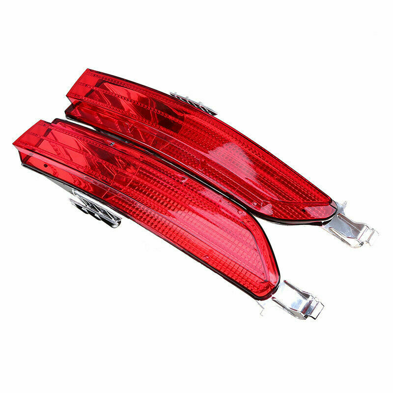 Pair Rear Bumper Reflector Light Housing DIY Fast  For VW Touareg 11-14