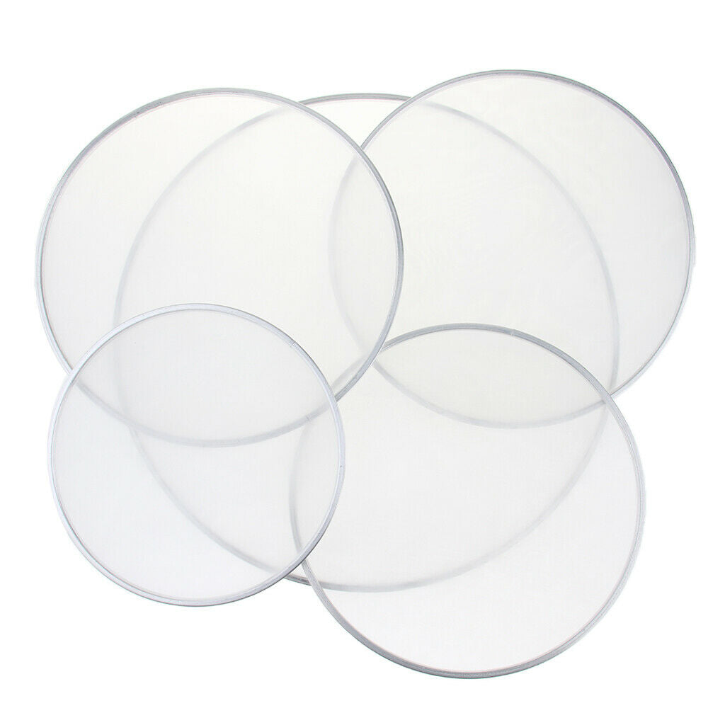5pcs Double Drum Skin Drum Head for Drum Set Kit Parts 10 12 14 14 18inch