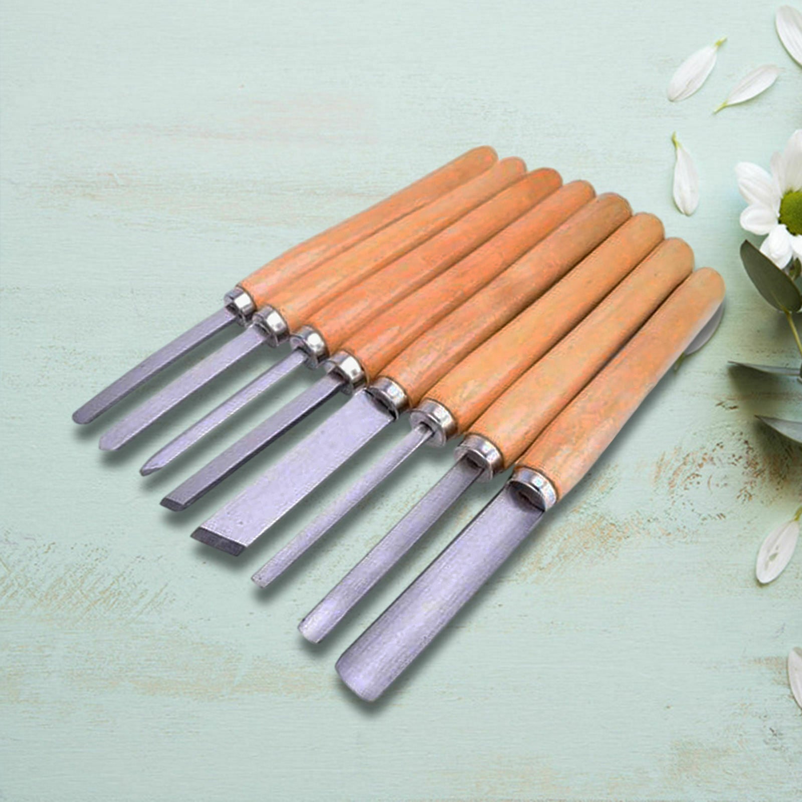 Woodworking Turning Tool HSS Tool Set Woodturning Lathe Set for Wood Carving