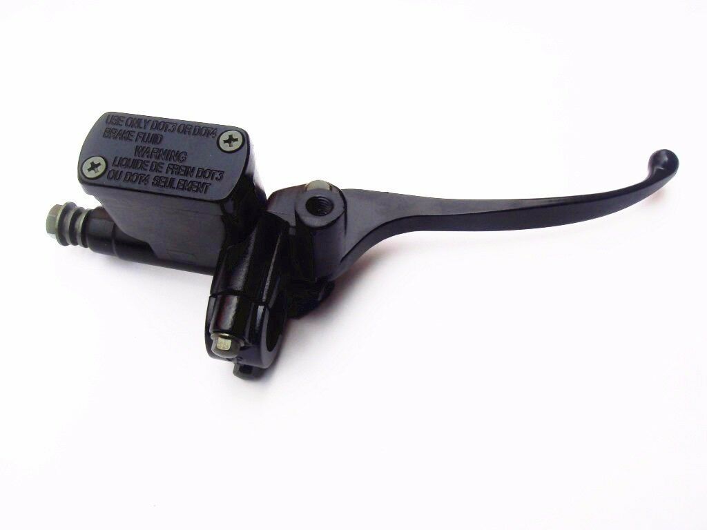 Black Motorbike 7/8" 22mm Handlebar Right Reservoir DIO50 AF28 DIO 50 Nake Bike