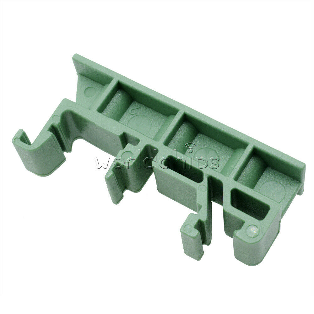 35mm PCB C45 DIN Rail Mounting Board Bracket Terminal Socket Base