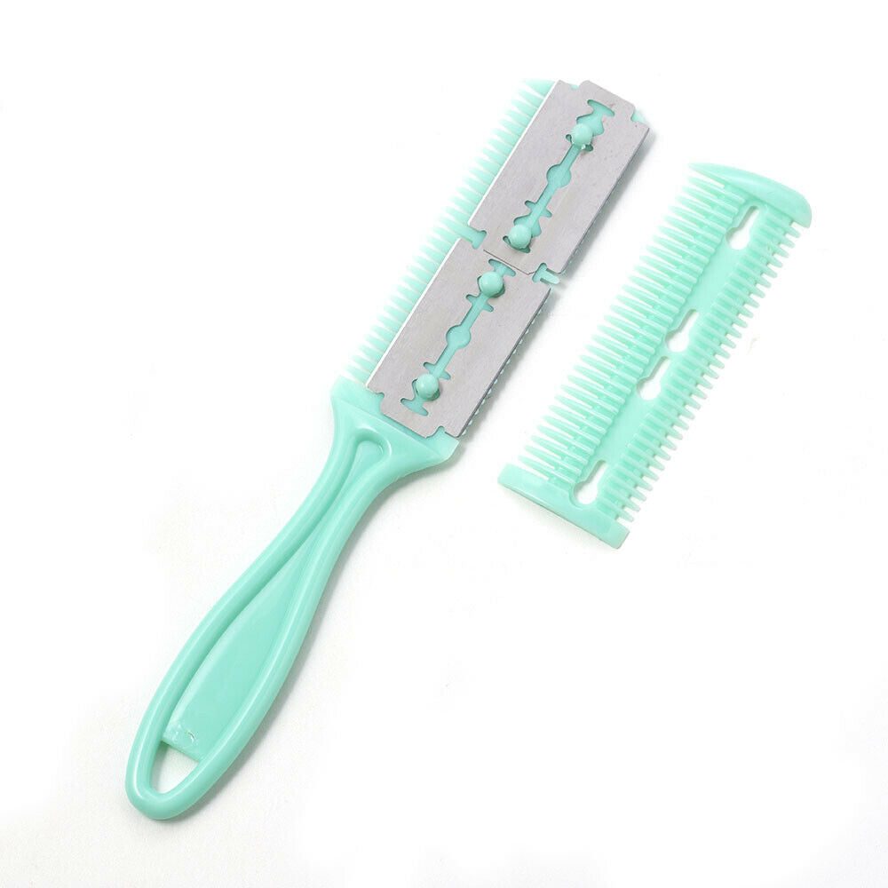 Pro Scissor DIY Hair Razor Comb Salon Hairdressing Thinning Trimmer