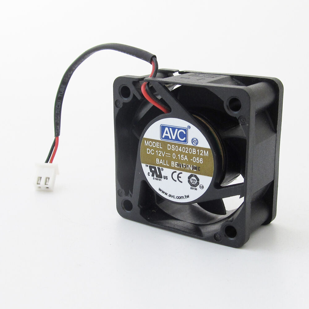 1pc AVC DS04020B12M 40x40x20mm 4020 DC 12V 0.15A 2pin Connector DC Cooling Fan