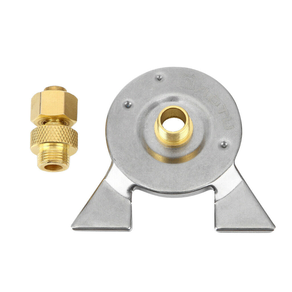 Outdoor Camping Picnic Stove Converter Burner Long-Flat Gas Bottle Adapter