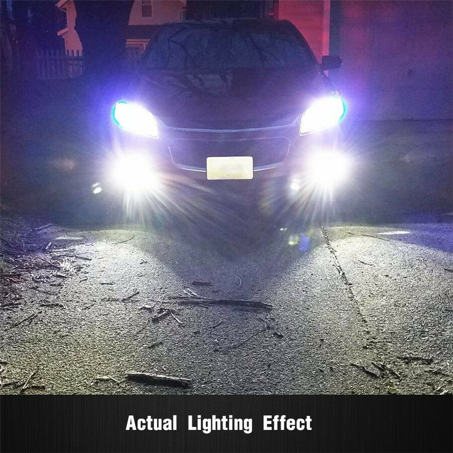 H1 LED Fog Light Bulbs 6000K White 100W 2323 SMD 1000LM Auto Fog Light DRL BulbS
