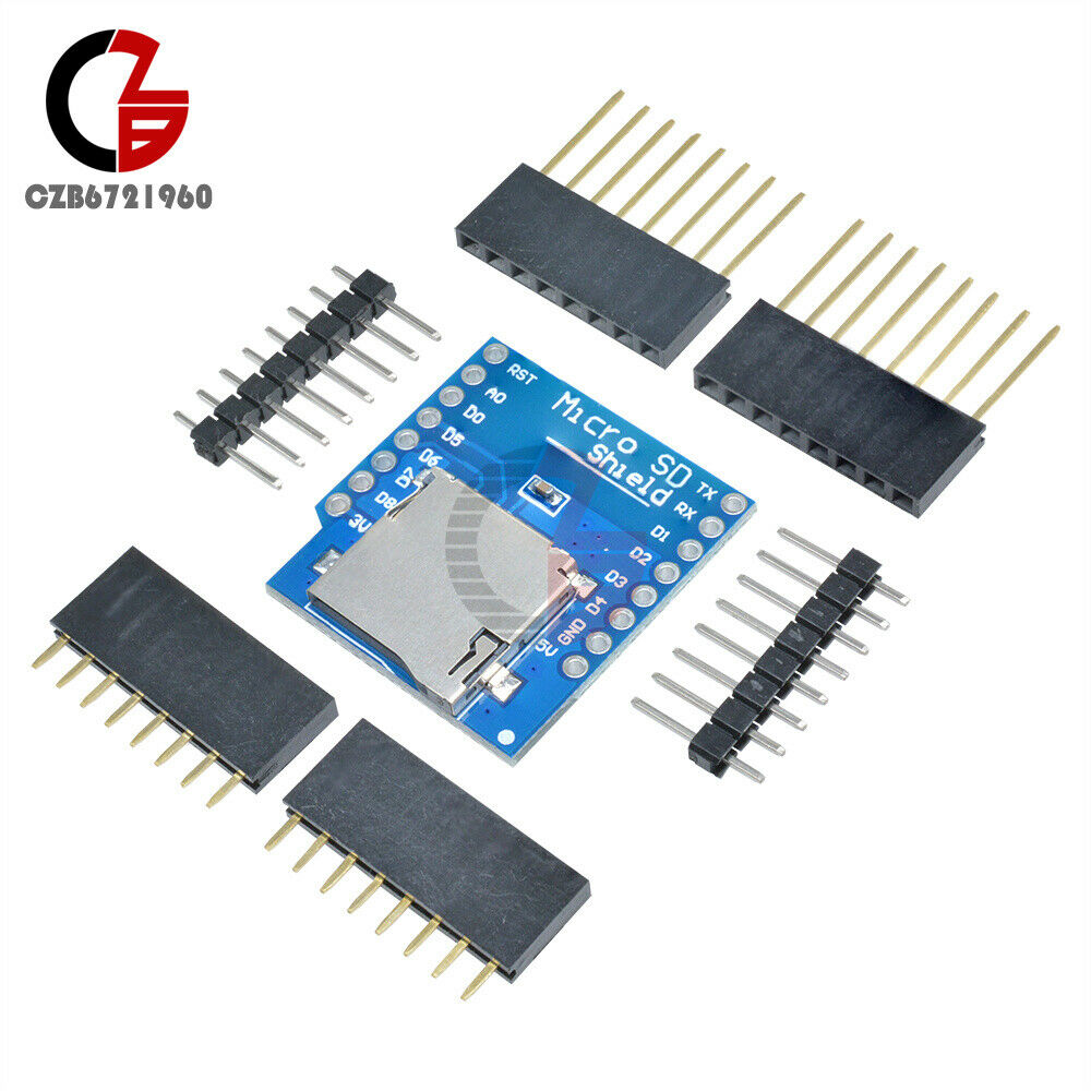 Micro SD Card Shield IoT Wireless Control for WeMos D1 Mini ESP8266 WiFi Module