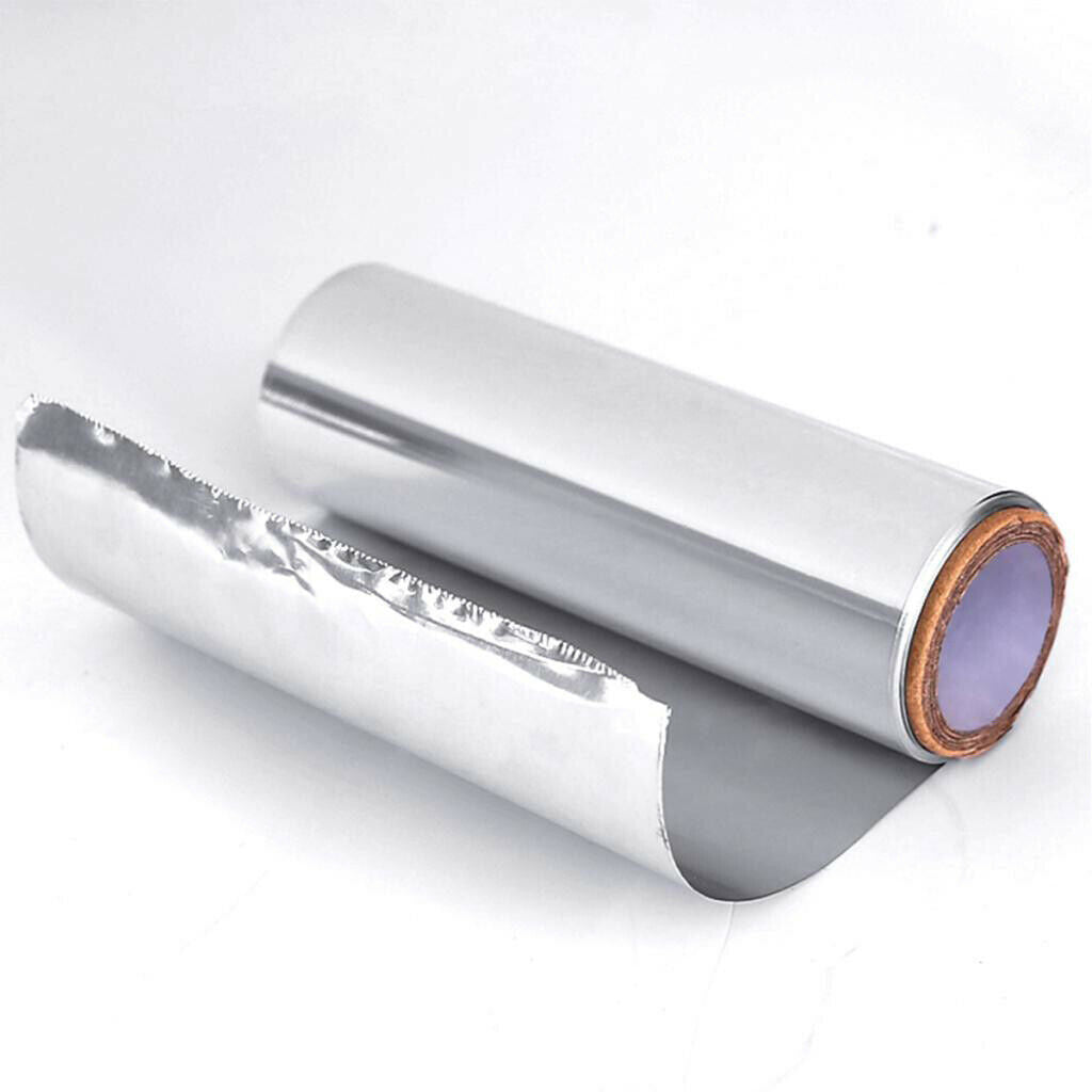 Professional Oil-proof Thickened Coloring Foil Sheets Tinting Tinfoil Roll