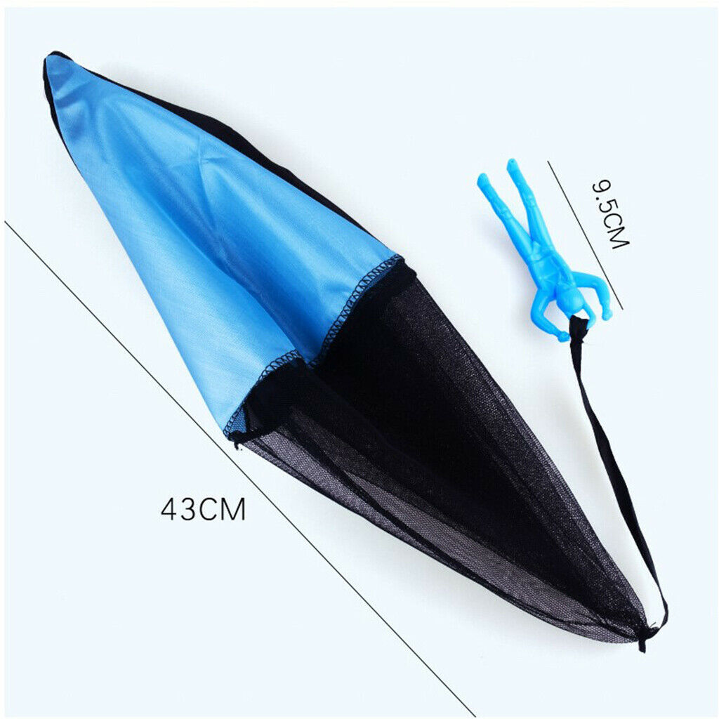 5/Set Children Colorful Hand Throwing Play Parachute Flying Toys Educational