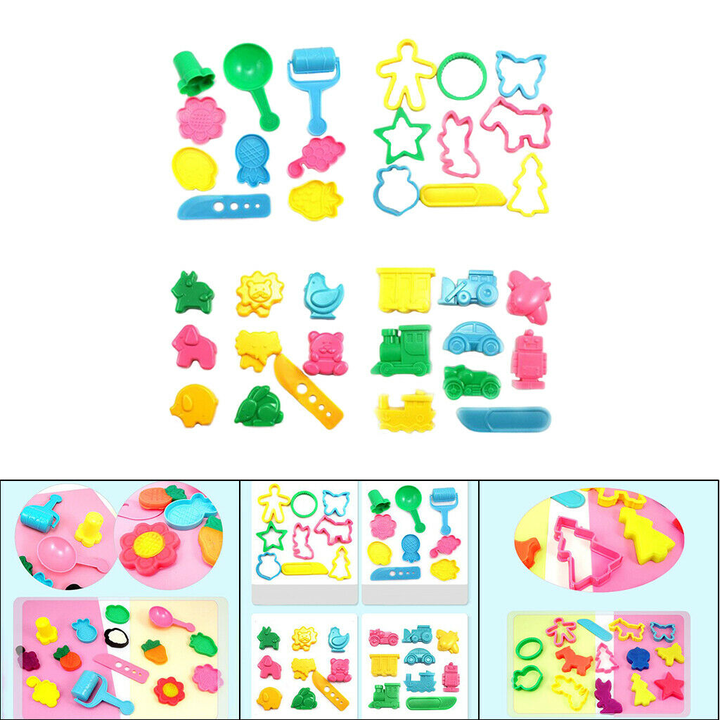 36pcs Modeling Clay Kit Toys Early Educational Toys DIY Crafts for Kids Gift