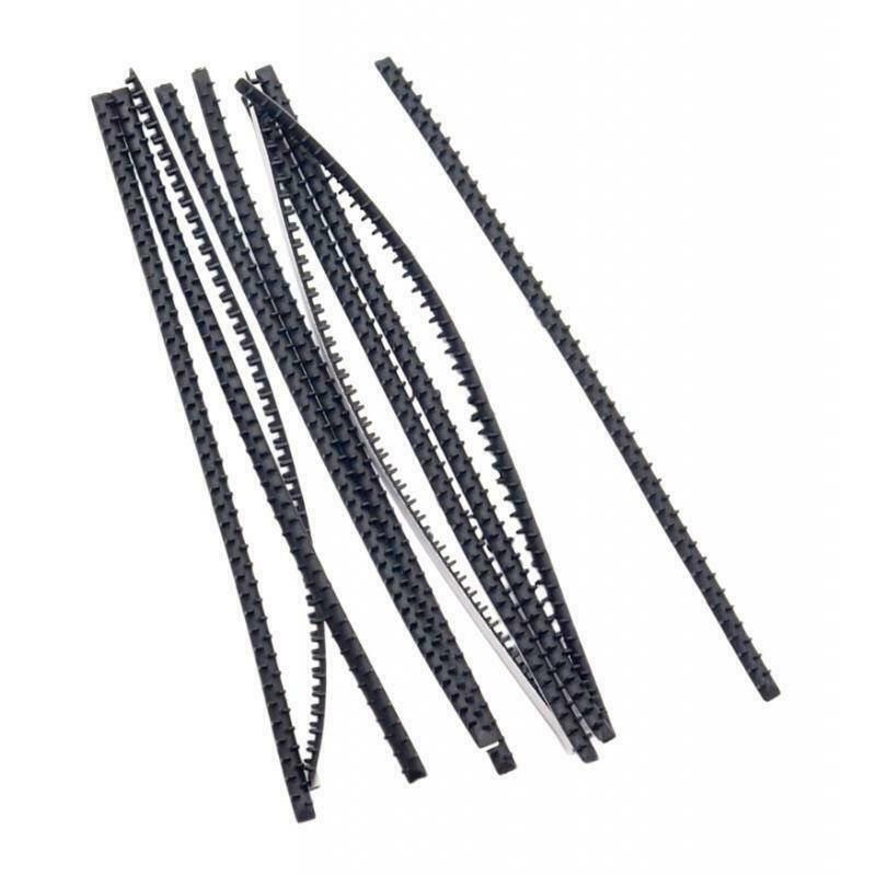 2X 10 Pieces Rubber Gum Hair Hoops Fittings No Slip DIY Hair Band Accessories