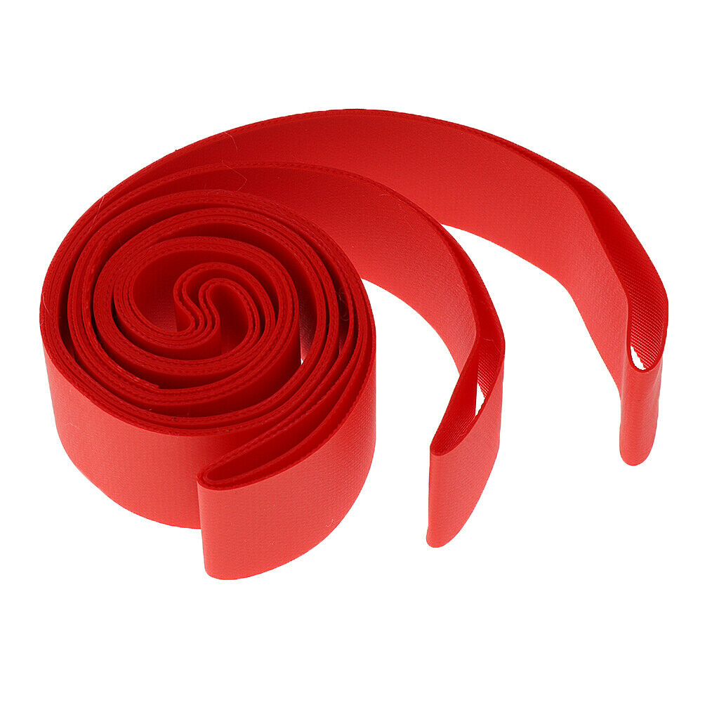 Pack of 2 High Pressure 20mm Nylon Bike Wheel Bicycle Rim Tape Strip 26" Red