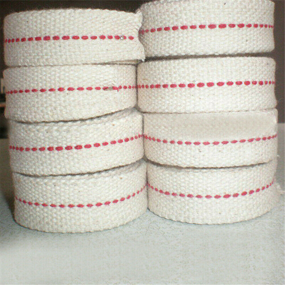 1M Flat Cotton Oil Lamp Lantern Wick 20mm For Kerosene Burner Lighting Pratical