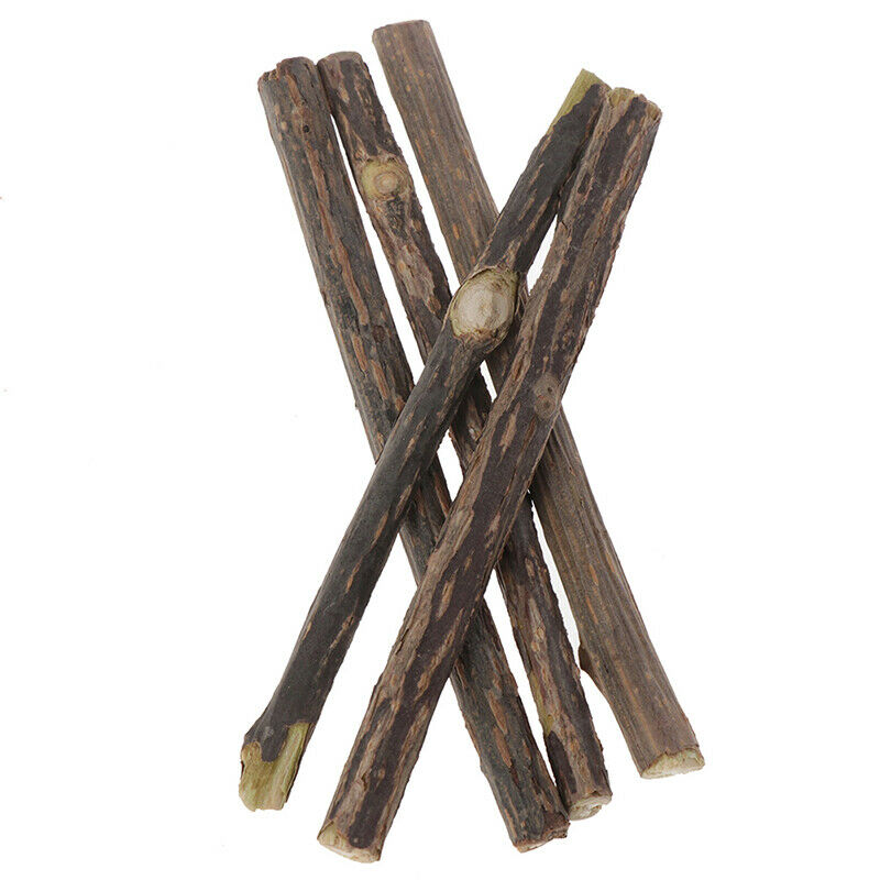 5x Cat Cleaning Teeth Pure Natural Catnip Stick Pet Molar Toothpaste Snac.l8