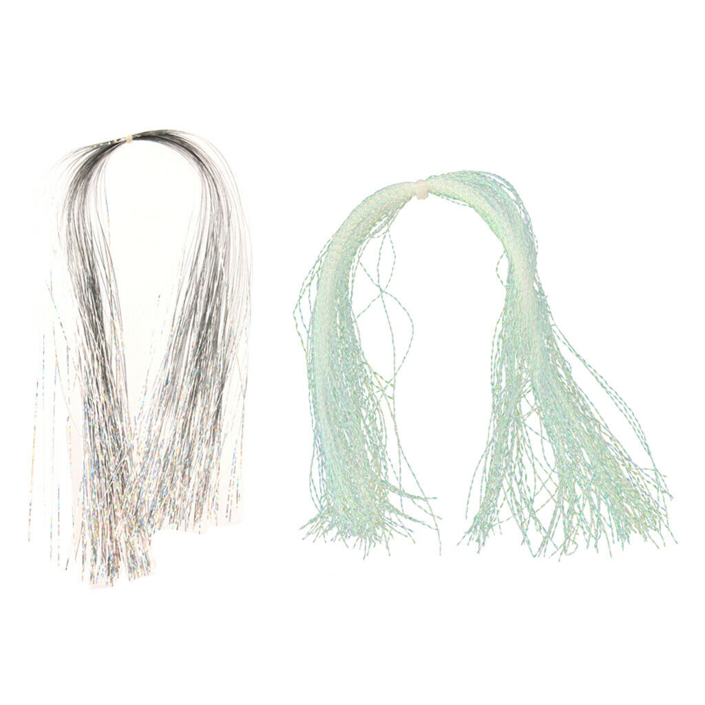 2 Bags of Fly Tying Material Fishing Lures Tying Fly Fishing Accessories for