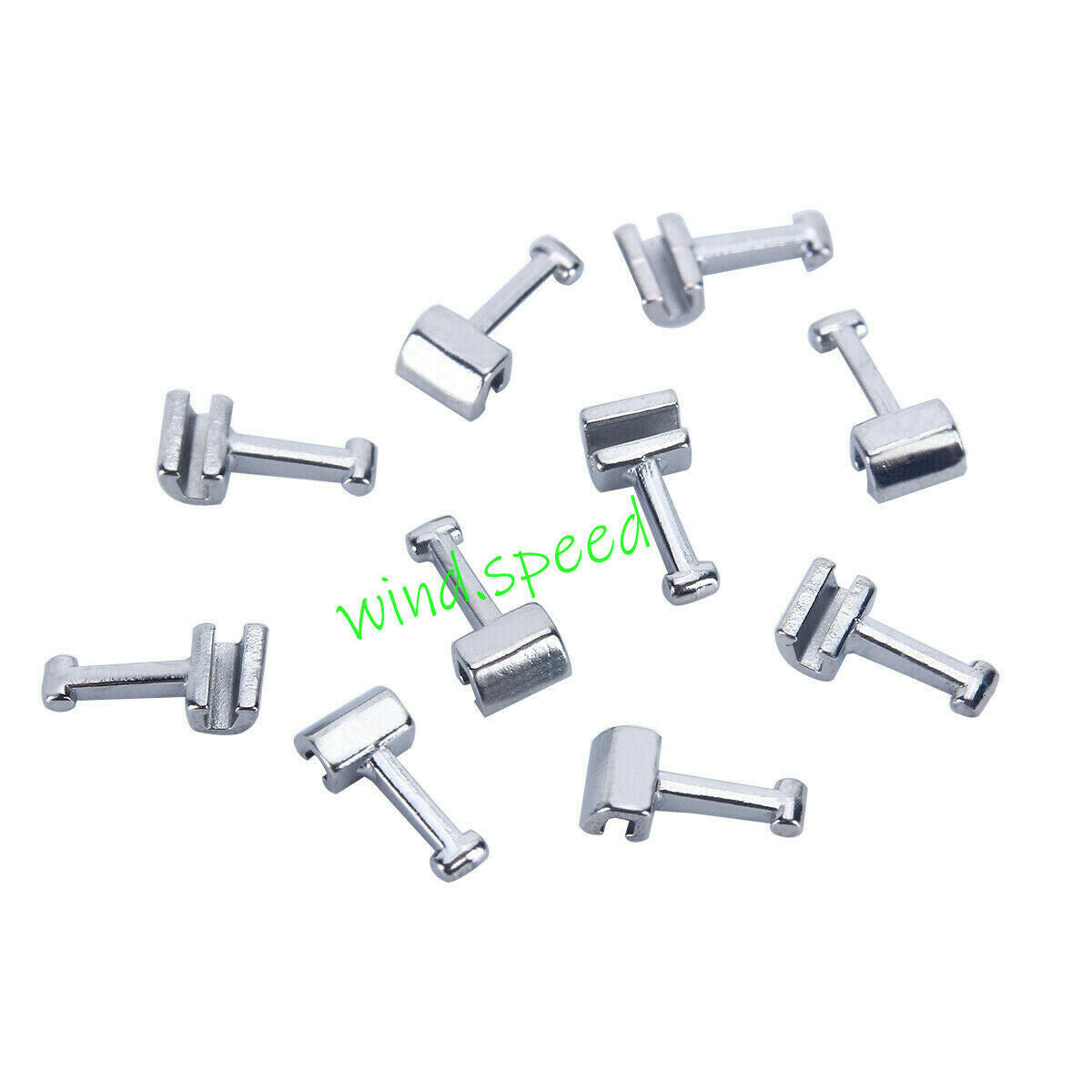 Dental Orthodontic Crimpable Hook Stop Stainless Steel Short Long Type 1000pcs