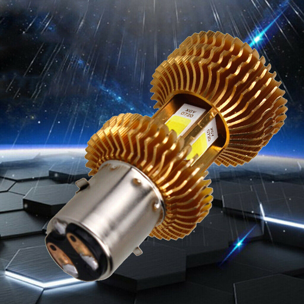 New Motorcycle LED Double Claw Headlight 12-80V