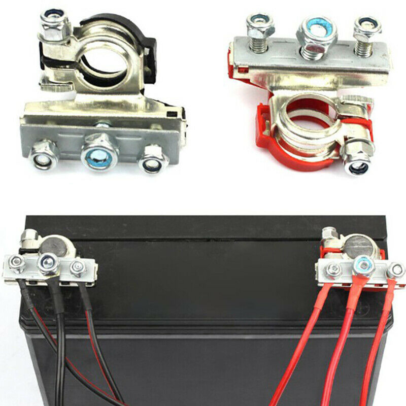 2pcs Car Accessories Auto Battery Terminal Clip Connector Clamps GraciousBDDD