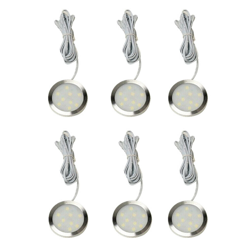 6 Pieces LED Dome Interior Light for RV T4 T5 Camper Truck Caravan Motorhome