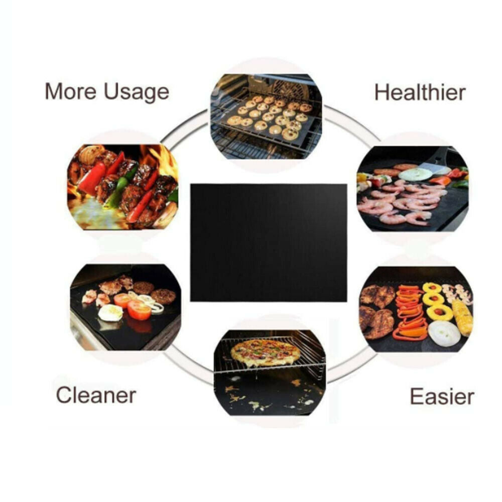 Barbecue Non-stick Pot Mat Barbecue Cooking Grill Mat Reusable Barbecue Pad Mat