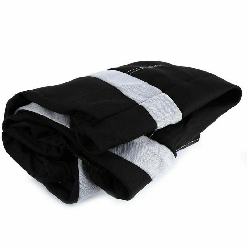 5 Seats Auto Car Seat Cover Cushion Full Set 2xFront+1xRear  Gray Universal 9PCS