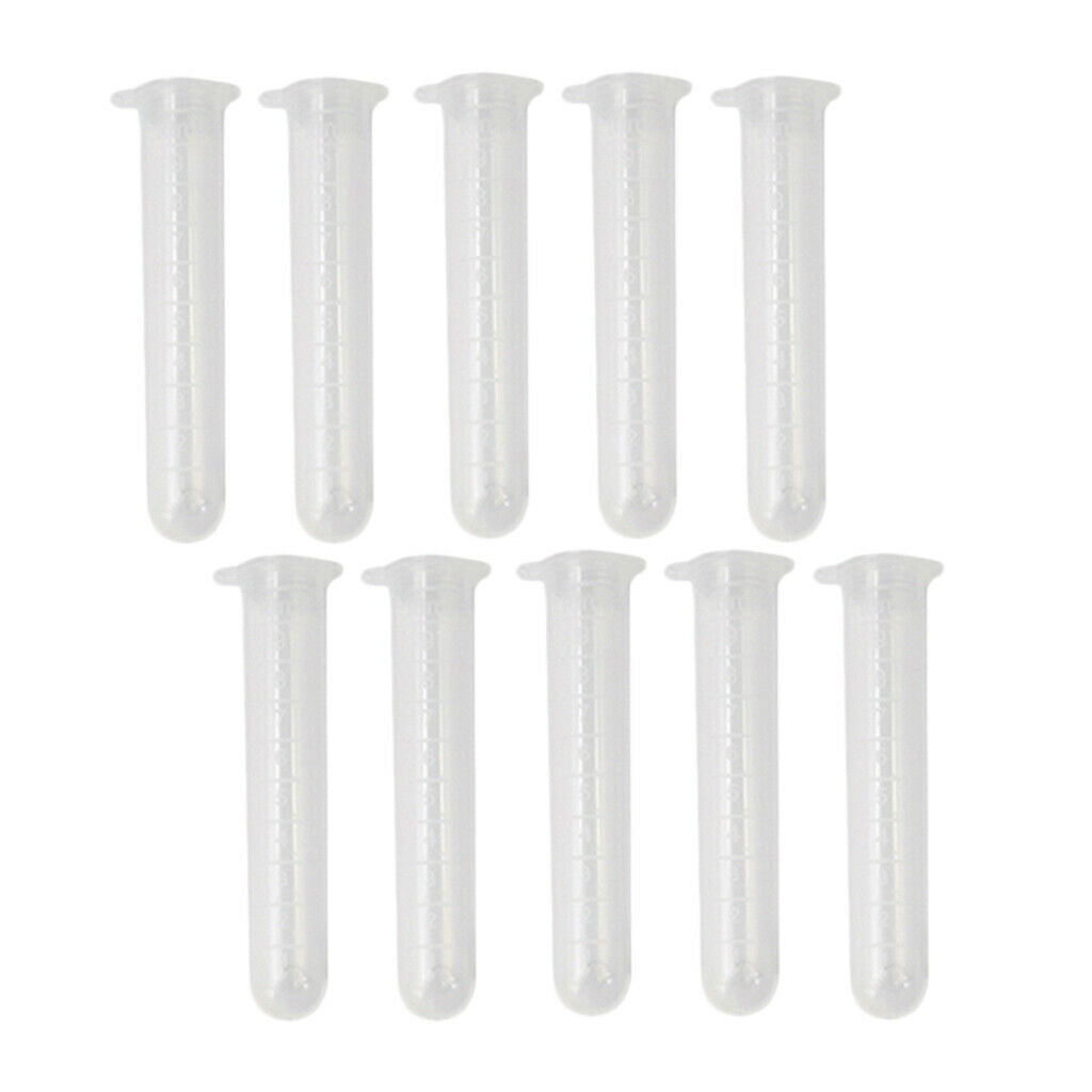10 Pieces Clear Plastic Sewing Needles Case Storage Tube Sewing Supplies