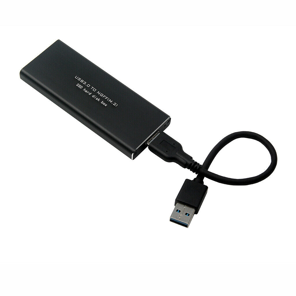 USB3.0 HDD Hard Drive M.2 TO USB SSD SATA High Speed Mobile Disk Box Cases