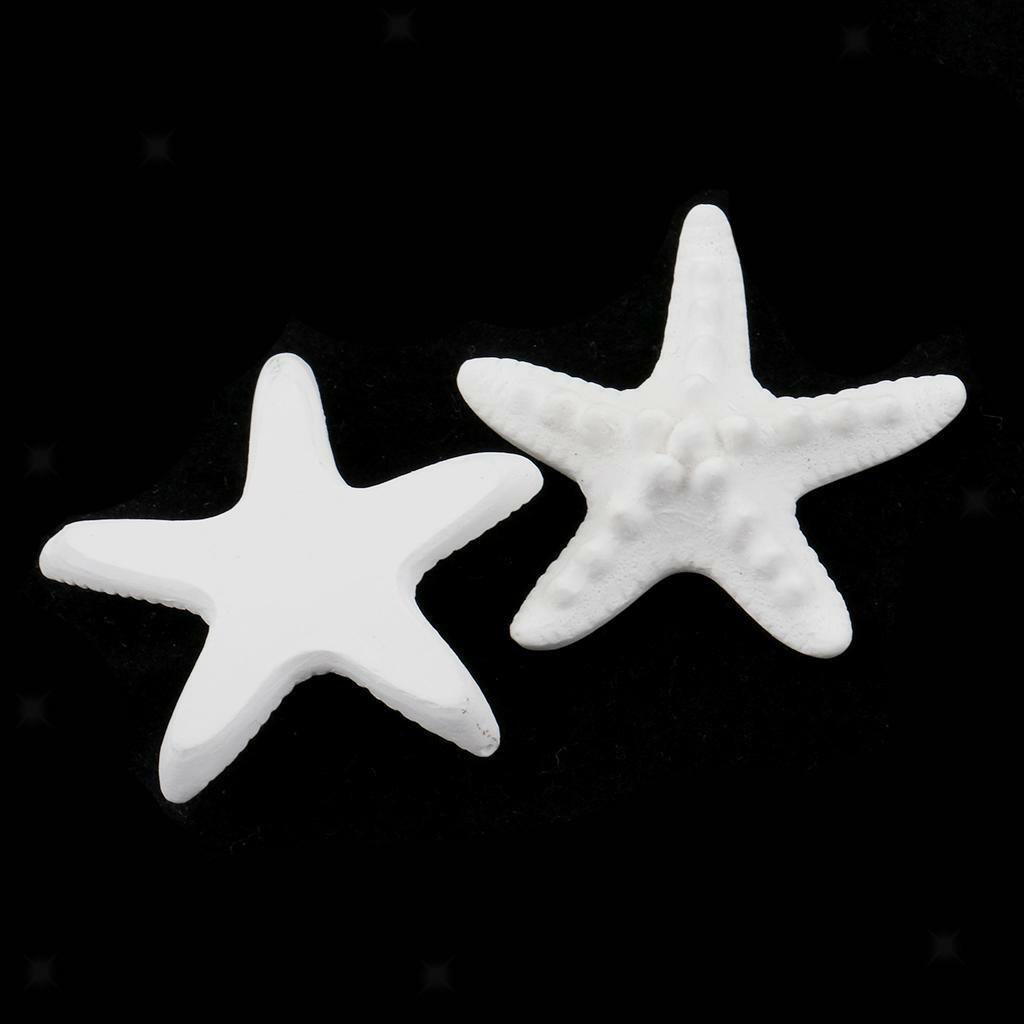 4Pcs Seastar Gypsum Aromatic Oil Diffuser Aromatherapy Stone Home Ornament