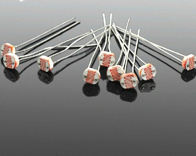 100Pcs 5 values Photo Light Sensitive Resistor Photoresistor Assortment Kit