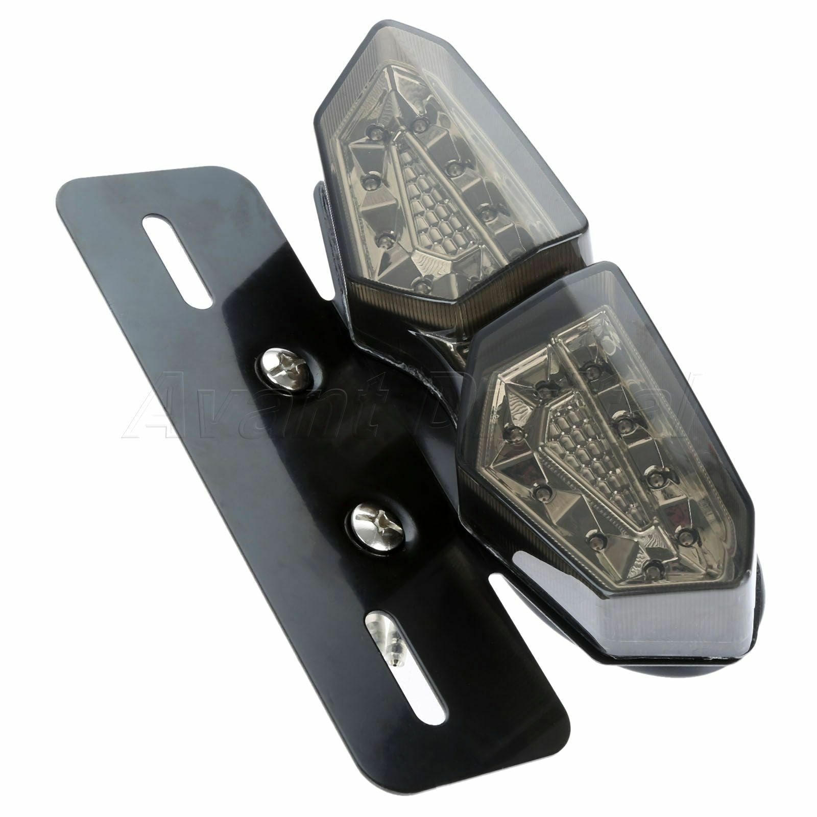 Motorcycl Integrated Brake Stop License Red Amber LED Tail Light for F650GS