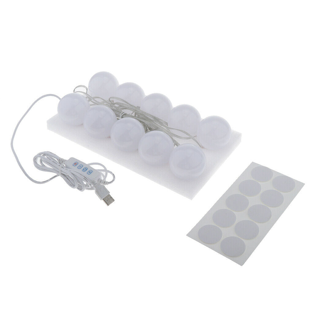 Vanity Lights Dimmable Makeup Mirror Lighting Bulbs Lamp for Hotel 3 Colors