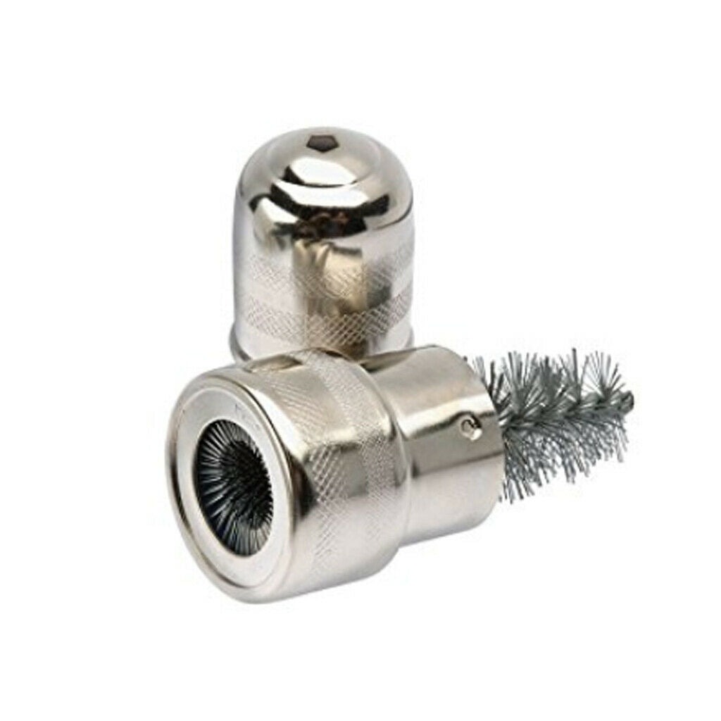 Universal Car Boat Battery Post and Terminal Cleaner Pile Steel Wire Brush
