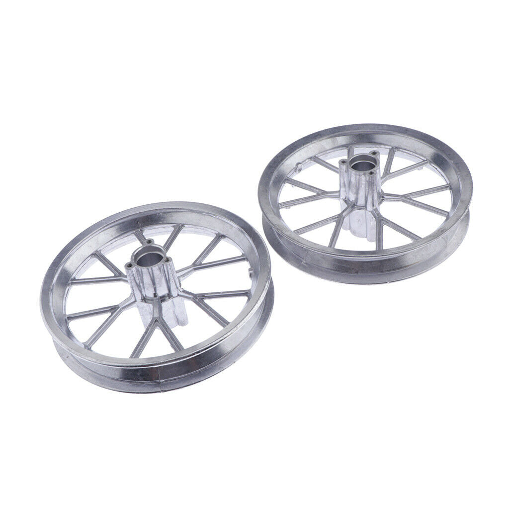 1Pair Aluminum Mini 12 1/2X2.75 Plating Wheel Rims for 49CC Ricing Dirt Bike UK
