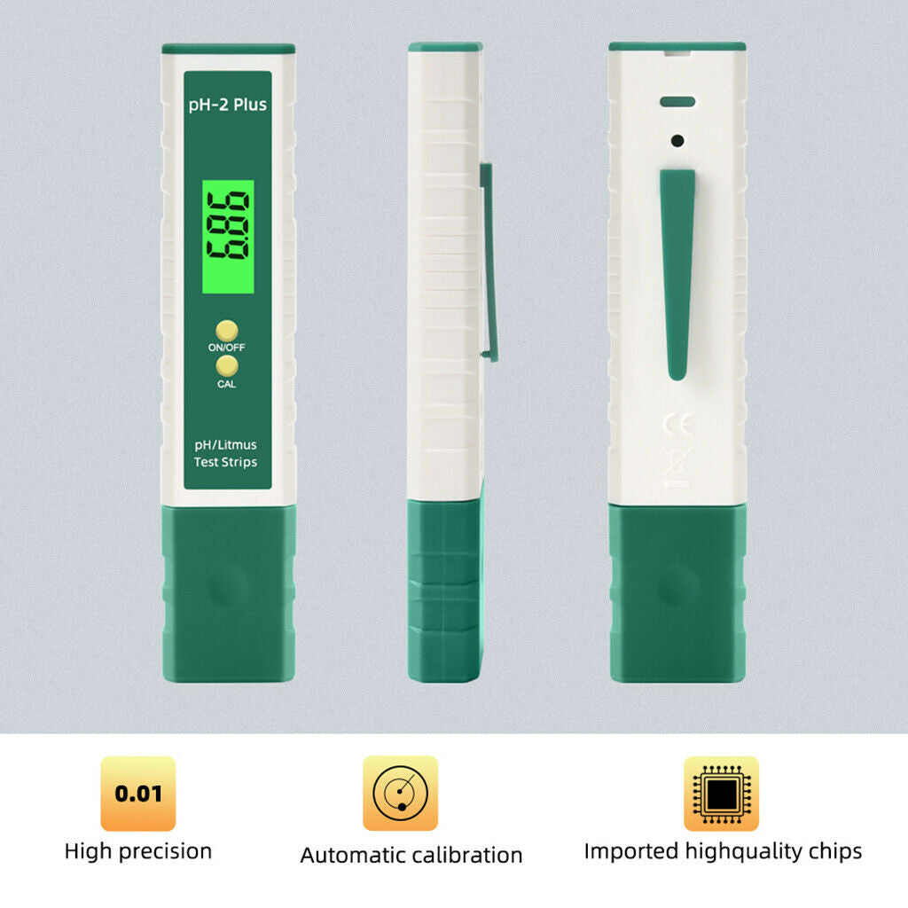 Portable Digital PH Meter Tester Aquarium Pool Water Laboratory Pocket