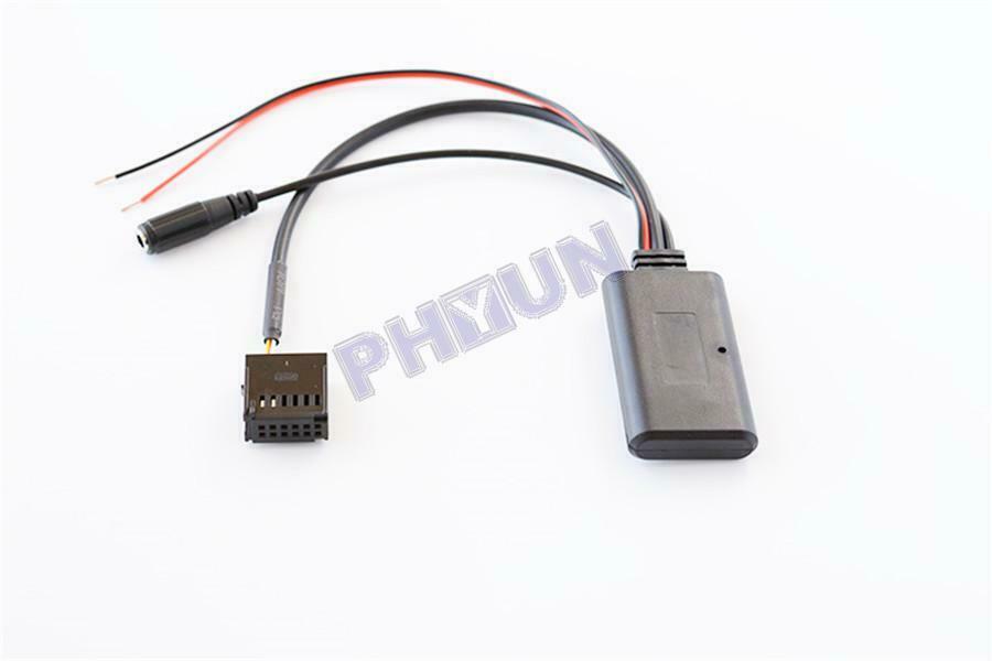For Ford 6000CD Focus Fusion Fiesta Bluetooth Module AUX Audio Cable Adapter+Mic
