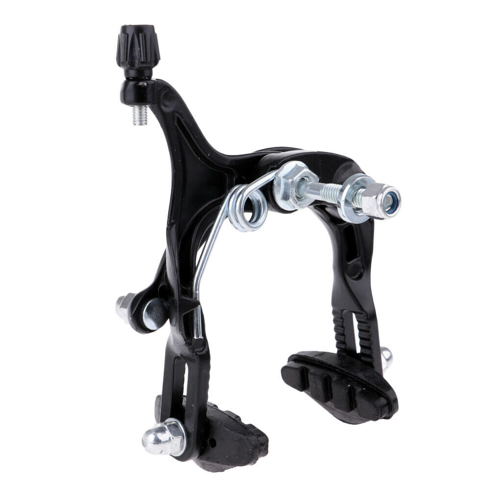 2x Polished Racing Bike Front Rear Brake Caliper C Brake For BMX