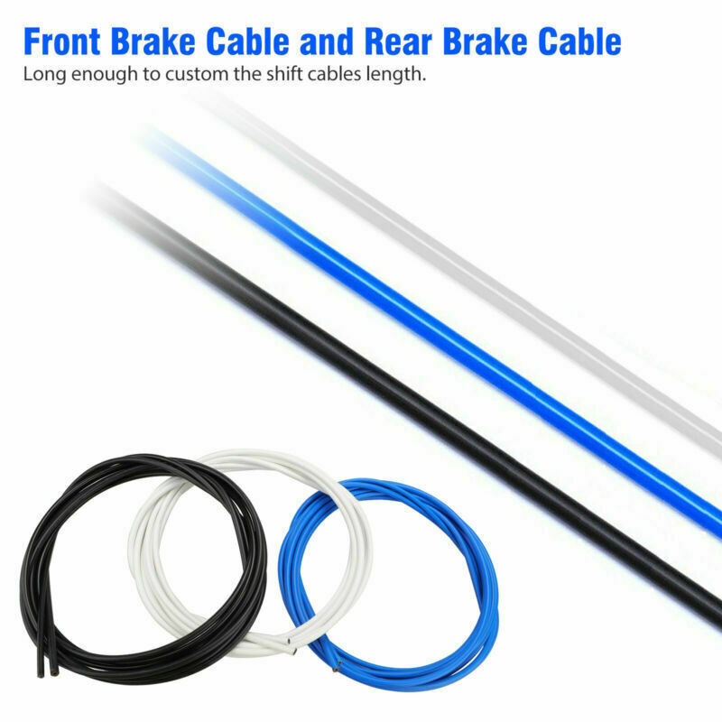 Complete Front & Rear Wire Gear Brake Cable Set for Mountain Bikes Bike Bicycle