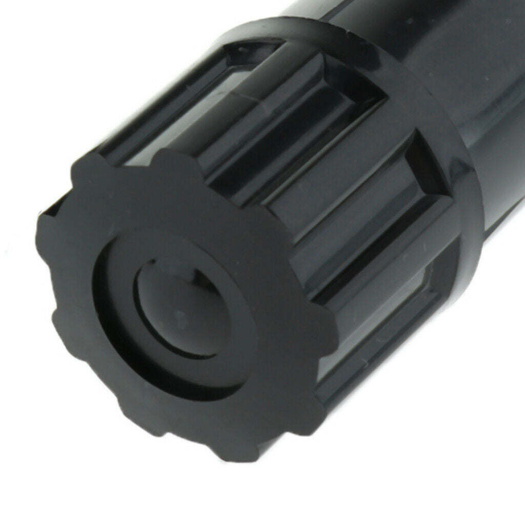 2-piece black mouthpiece for soprano / alto saxophone metal part