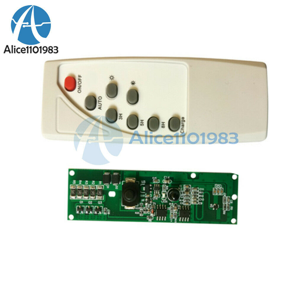 Solar Home Garden Lamp Controller Microwave Radar Human Induction Circuit Board