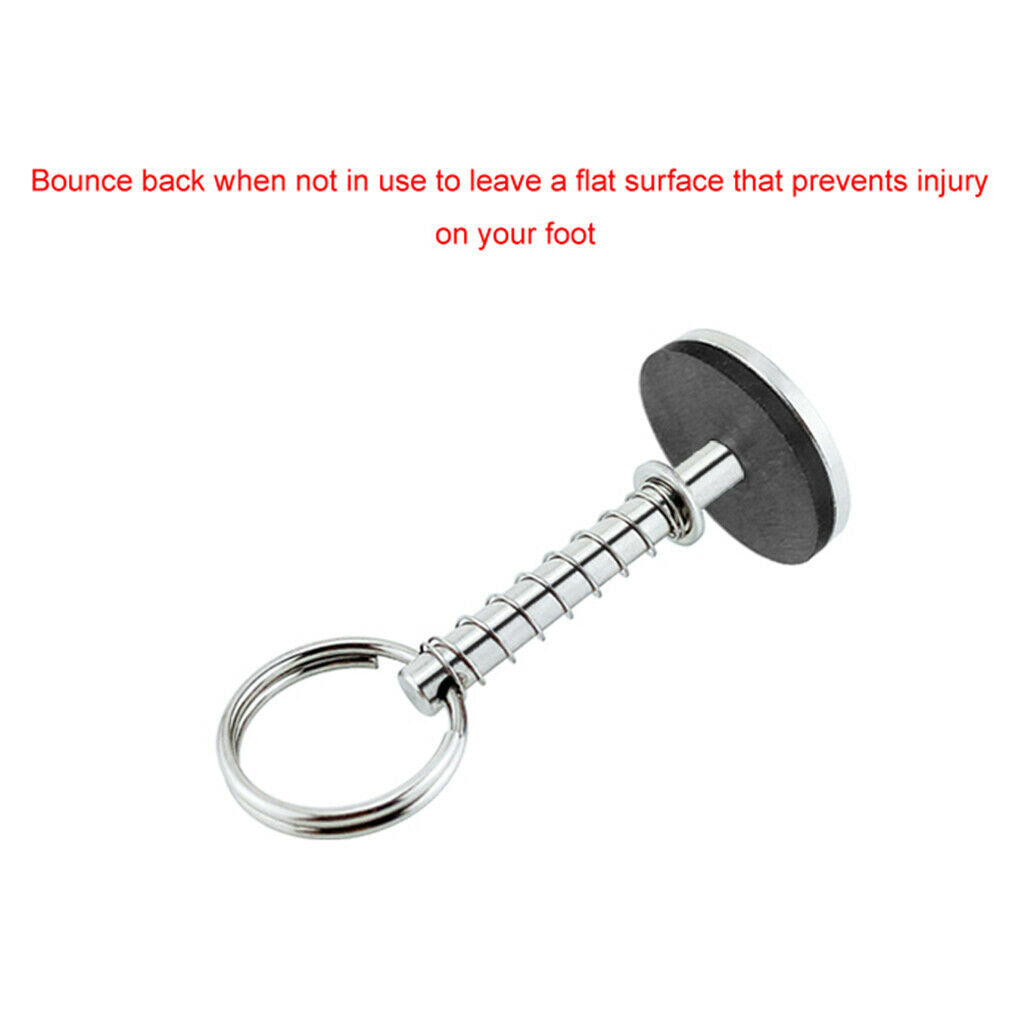 Stainless Steel Hatch Cover Pull Pin Lifter Dia 1-1/4" Marine Hardware Durable