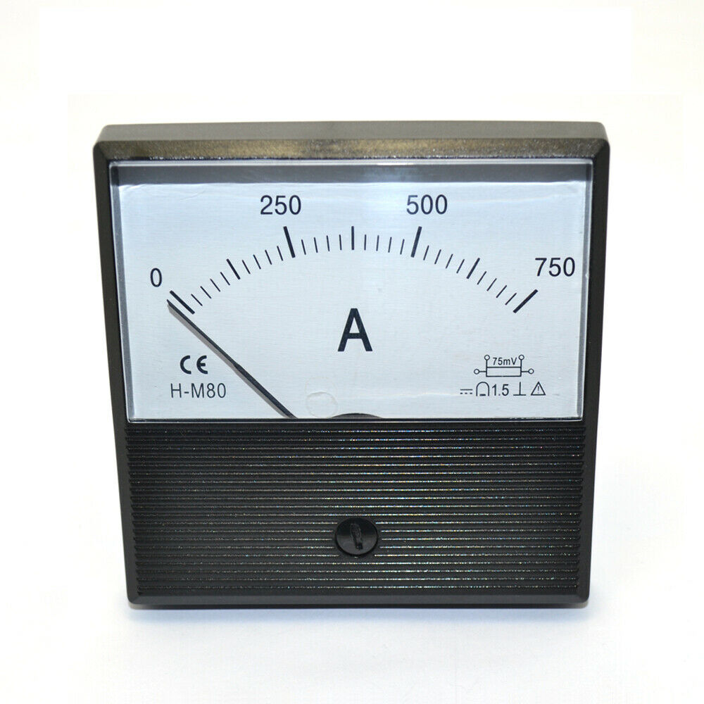 SD-H-M80 Panel Meter Ultrasonic Generator Electric Welder Ammeter DC-750A/75mV