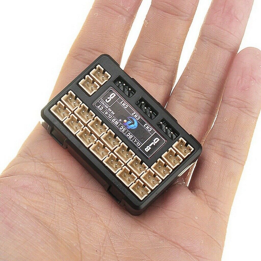 For HG P402 P407 P601 P801 P802 1:10 1:12 Universal RC Car LED Light IC