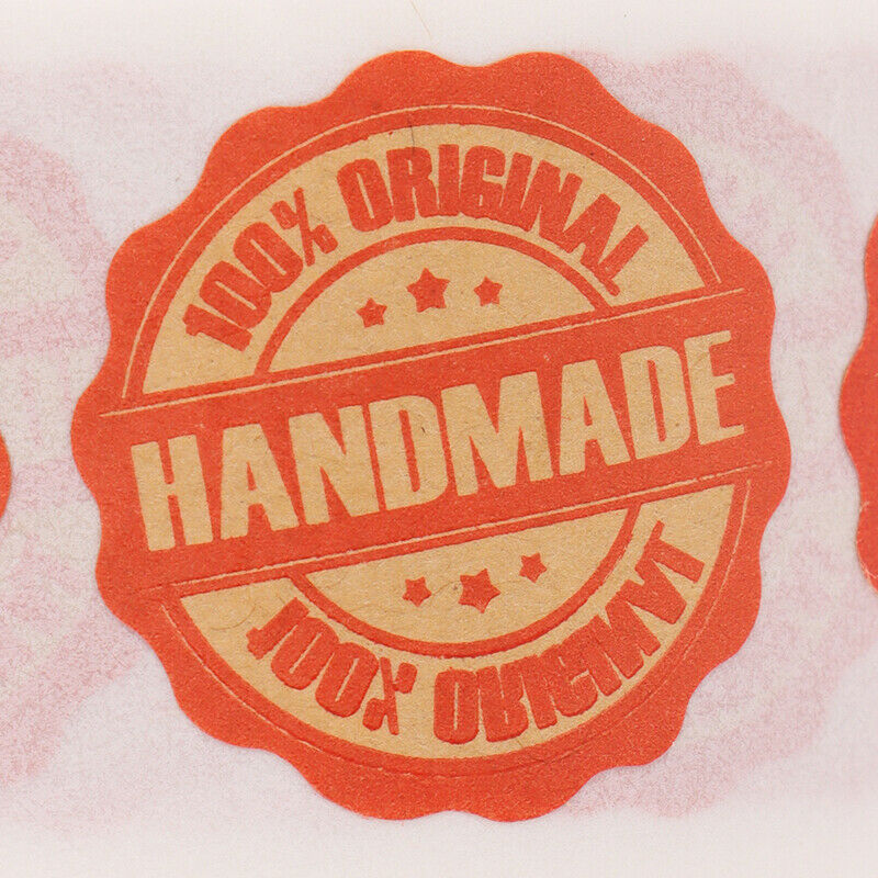 500pcs/roll Handmade Stickers for seal labels gift Packaging Stickers Bir.l8