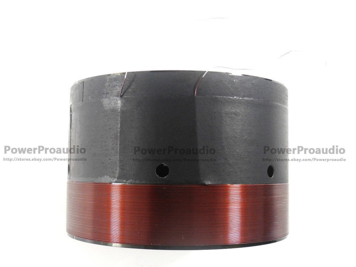 1pcs  99.2mm Black aluminum Bass voice coil Pure copper Round wire 6ohm 780-920W
