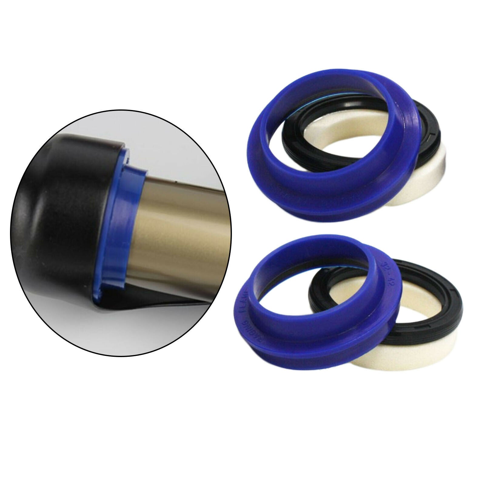 Bicycle Front Fork Dust Seal Ring Oil Seal Replacement Cycling for Fox